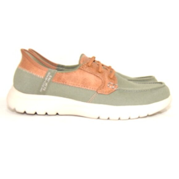 Skechers Women's Slip-ins On-the-GO Flex Shoes - Palmilla - Olive – Size: 6 - Picture 8 of 10